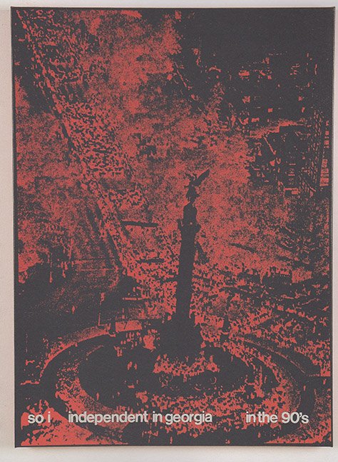 Adam Pendleton - So I independent in Georgia in the 90's