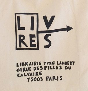 Nathalie Du Pasquier / Yvon Lambert Tote bag (white)