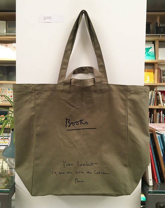 Yvon Lambert Tote bag - Large Kaki Green