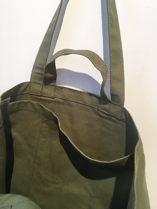Yvon Lambert Tote bag - Large Kaki Green
