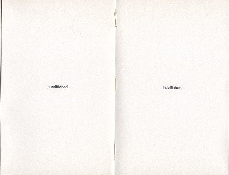 Robert Barry - It is... it isn't...