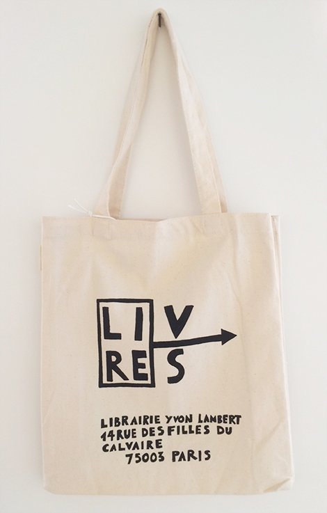 Nathalie Du Pasquier / Yvon Lambert Tote bag (white)