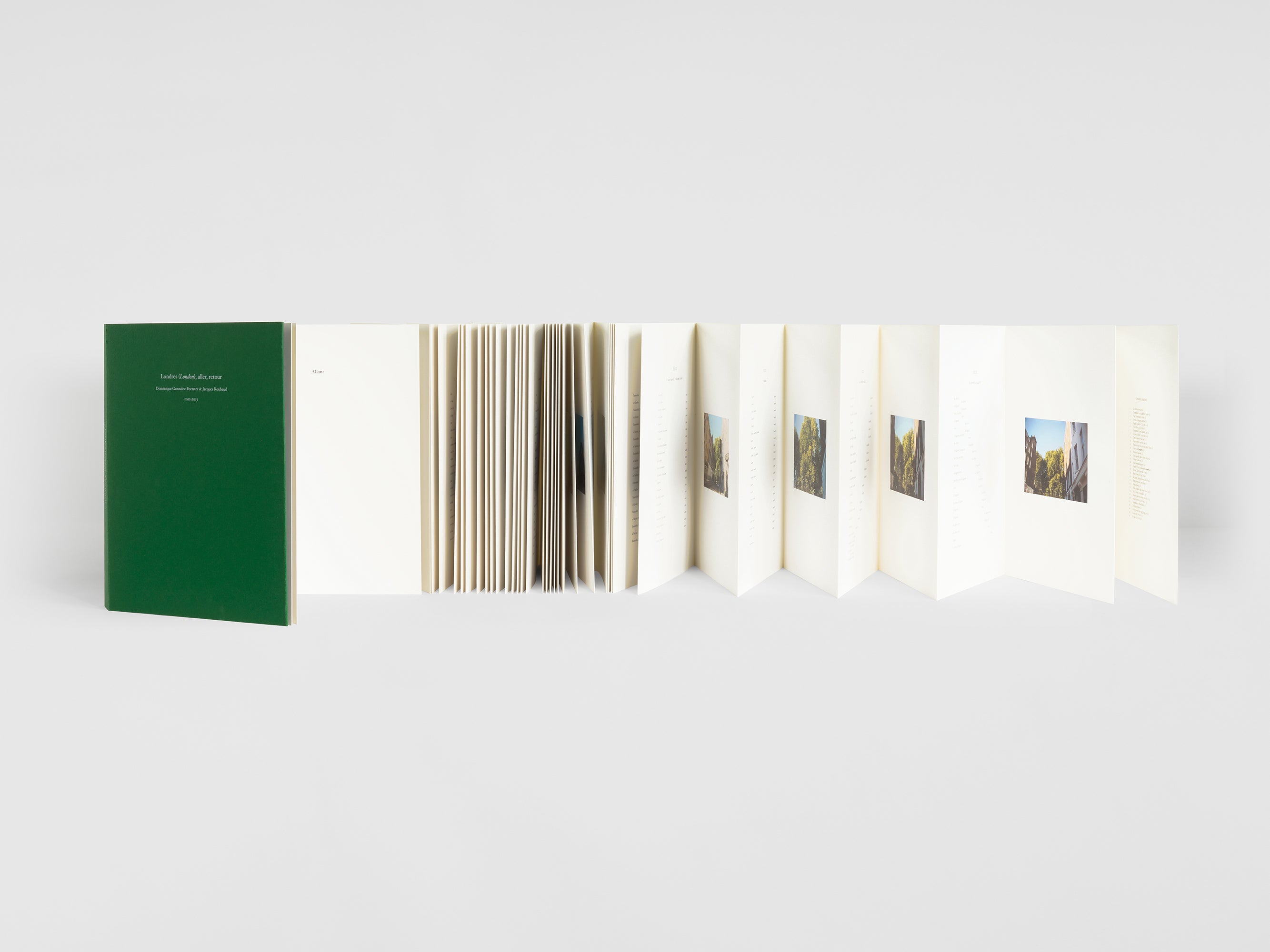 Dominique Gonzalez-Foerster & Jacques Roubaud - Londres (London), aller, retour