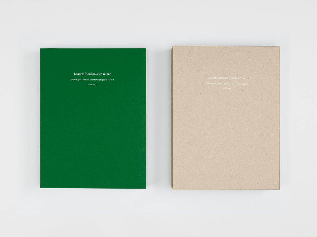 Dominique Gonzalez-Foerster & Jacques Roubaud - Londres (London), aller, retour