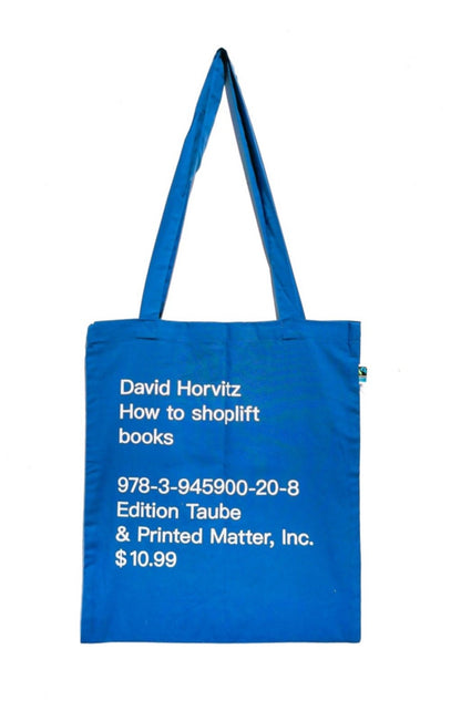 David Horvitz - Comment voler des livres / How to shoplift books (Tote bag)