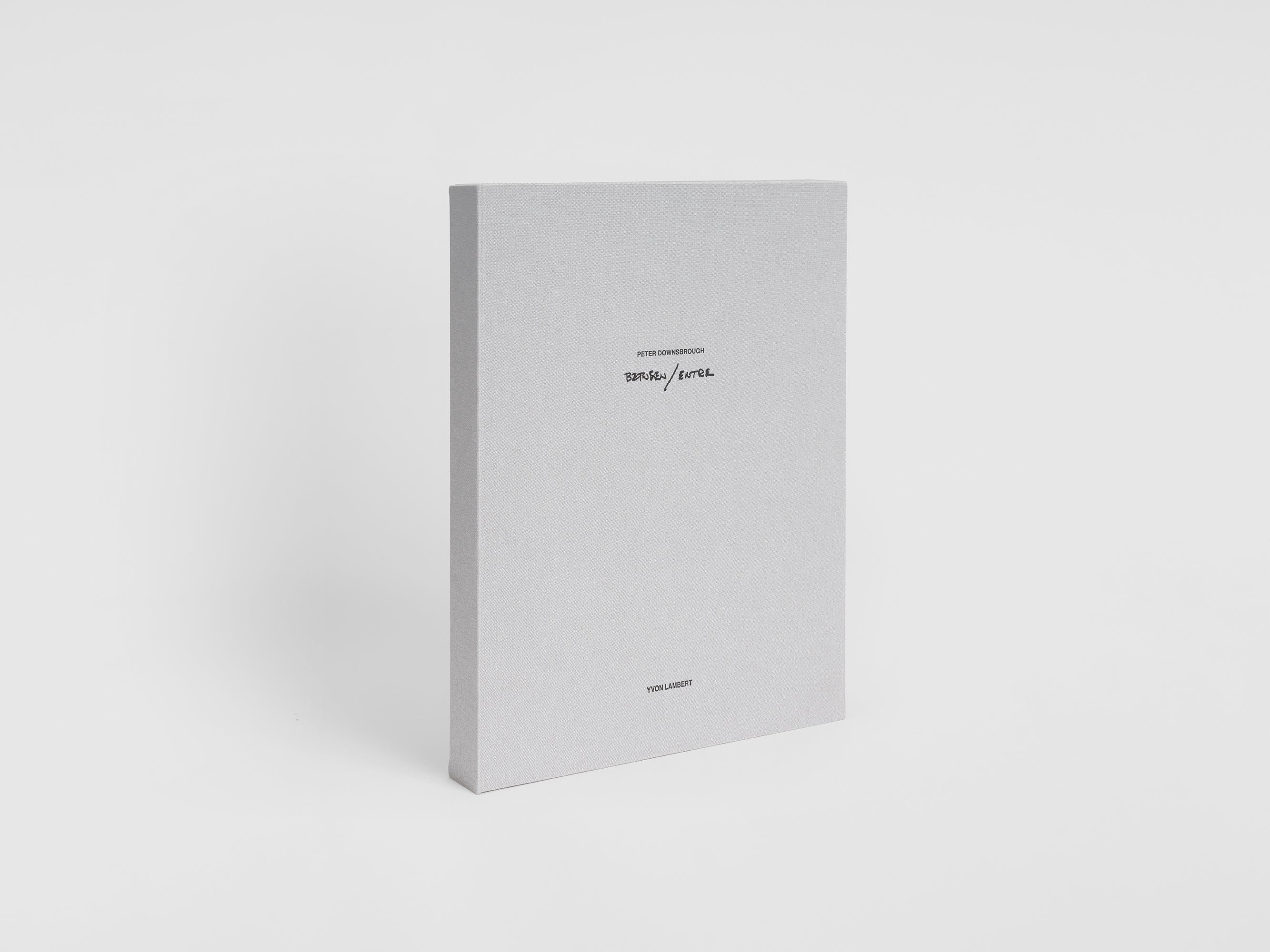 Peter Downsbrough - Entre