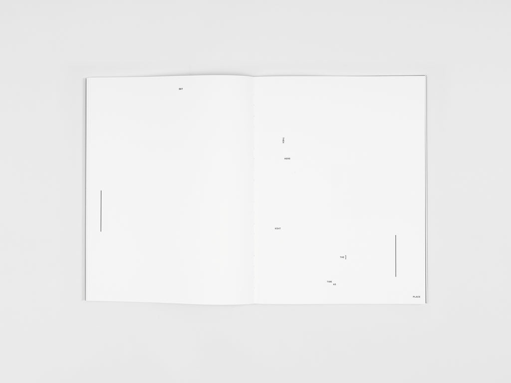 Peter Downsbrough - Between / Entre