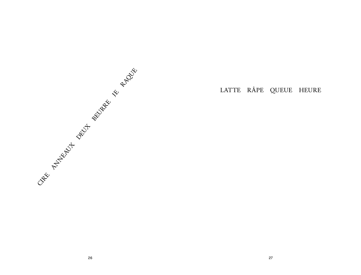 Fabienne Radi - Quarante et un titres autrement