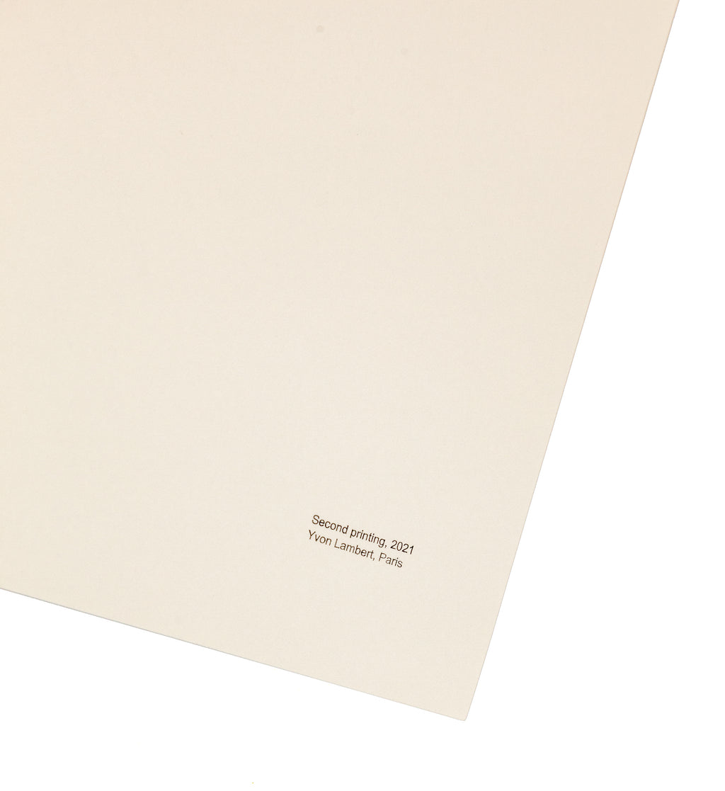 Cy Twombly - Three Dialogues (1). Print, 1977