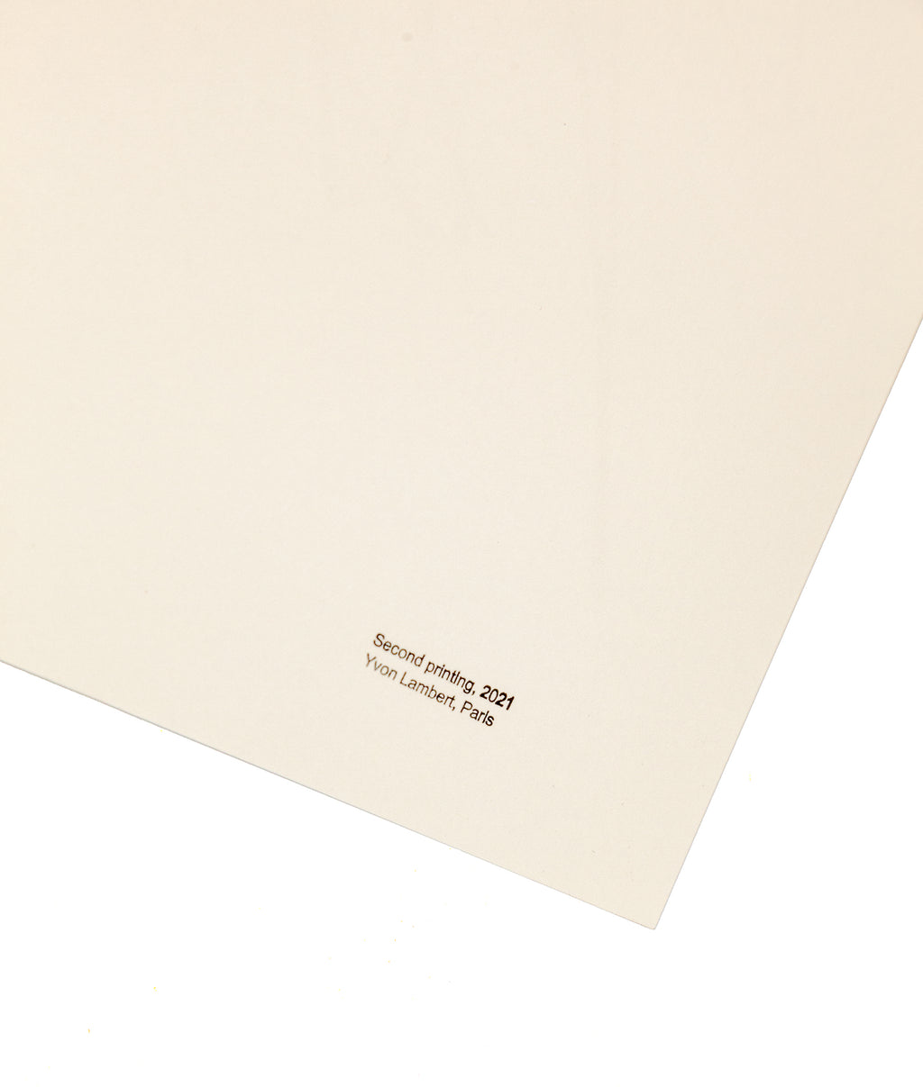 Cy Twombly - Three Dialogues (2). Print, 1977