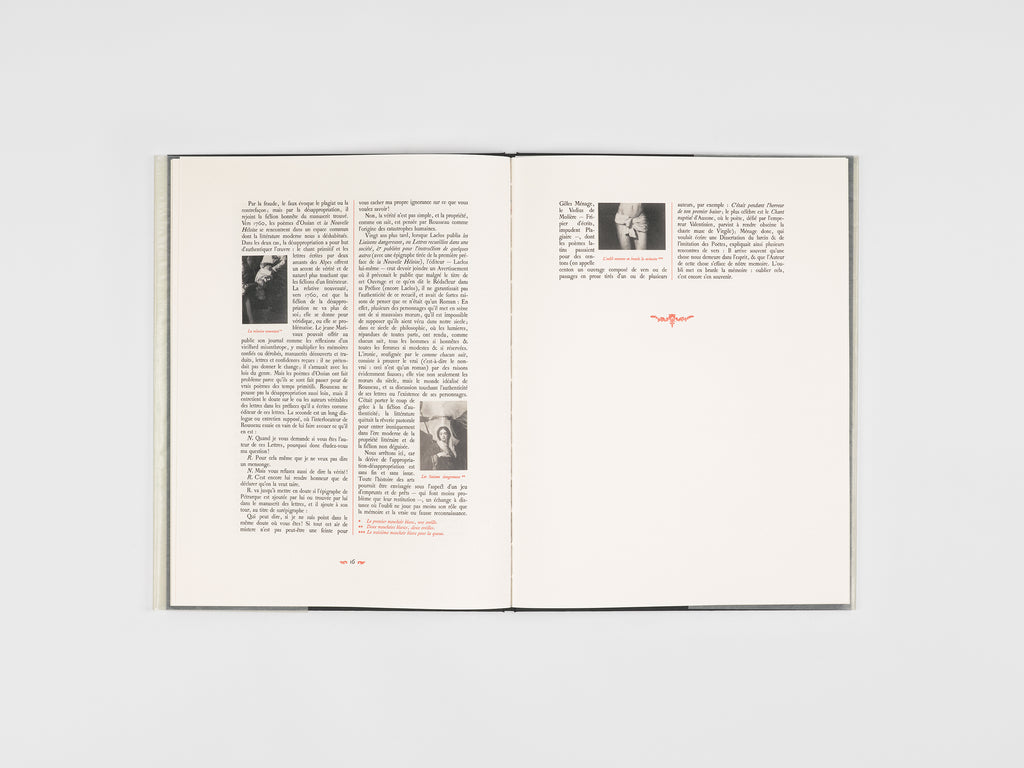 Jean-Michel Othoniel & Jean-Claude Lebensztejn - Un fantôme dans votre bibliothèque