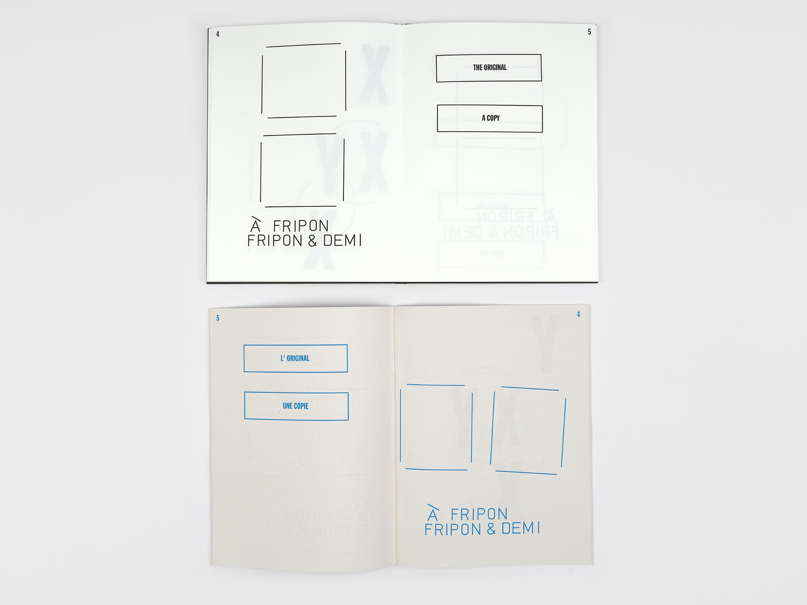 Lawrence Weiner & Jean-Claude Lebensztejn - À fripon, fripon et demi