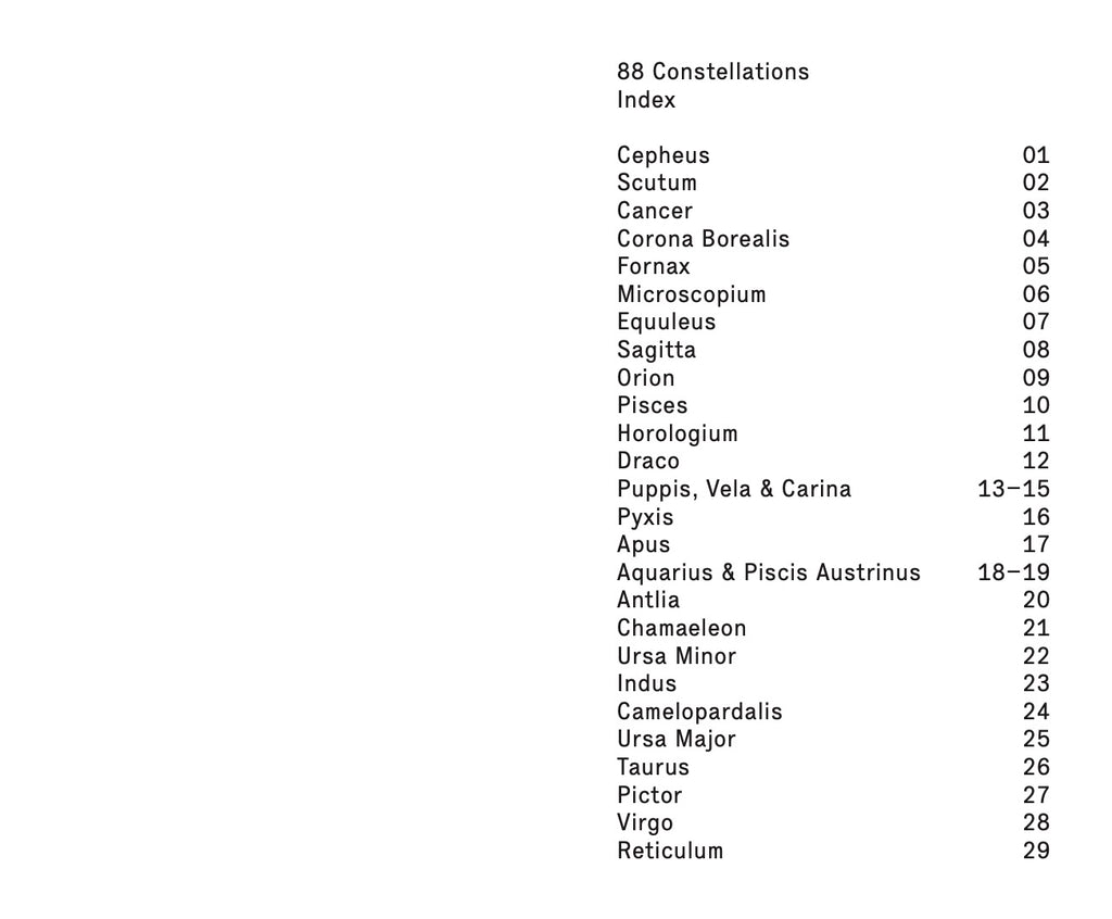 Masanao Hirayama - 88 Constellations