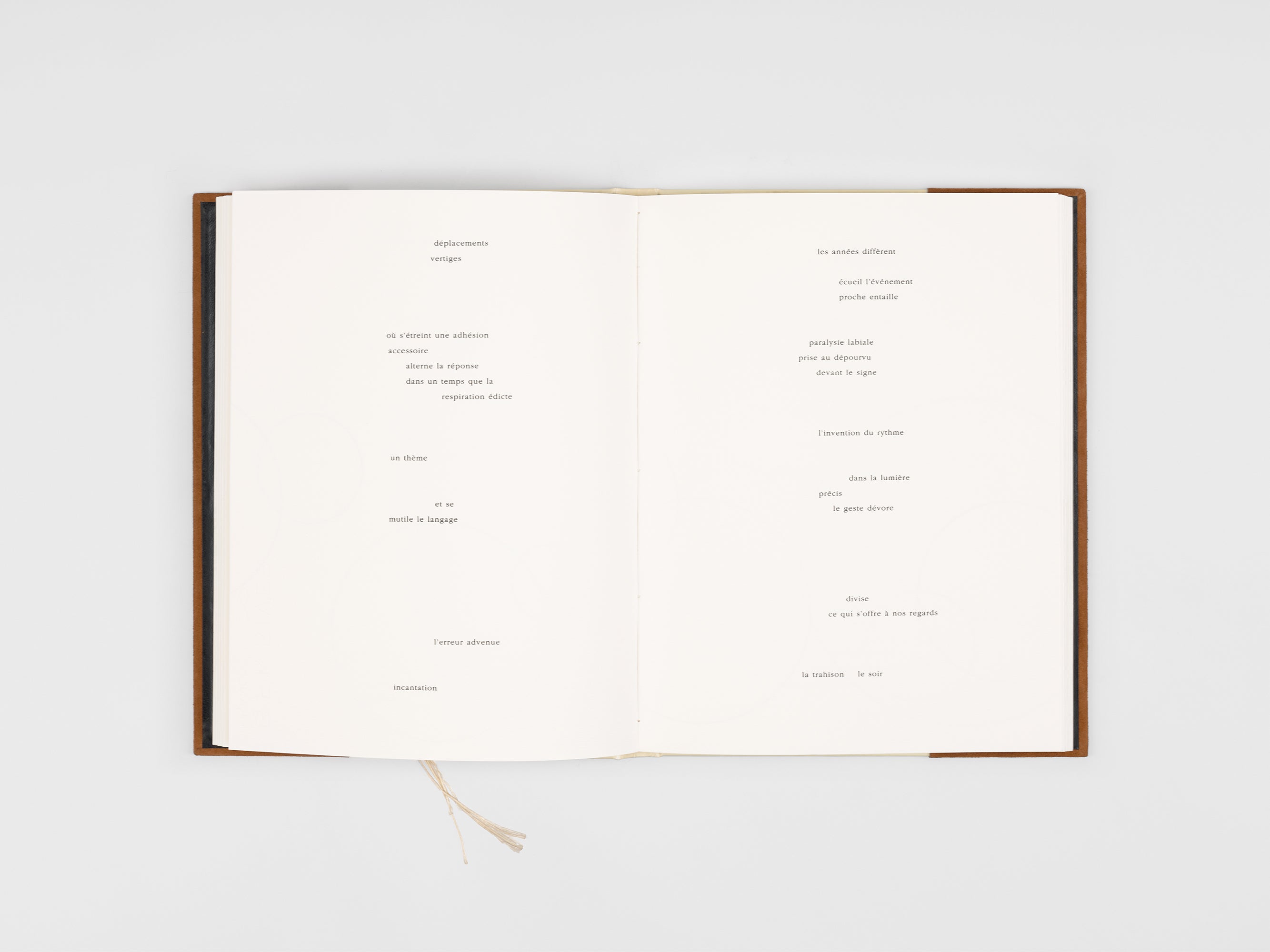 Richard Tuttle & Anne-Marie Albiach - L'excès : cette mesure