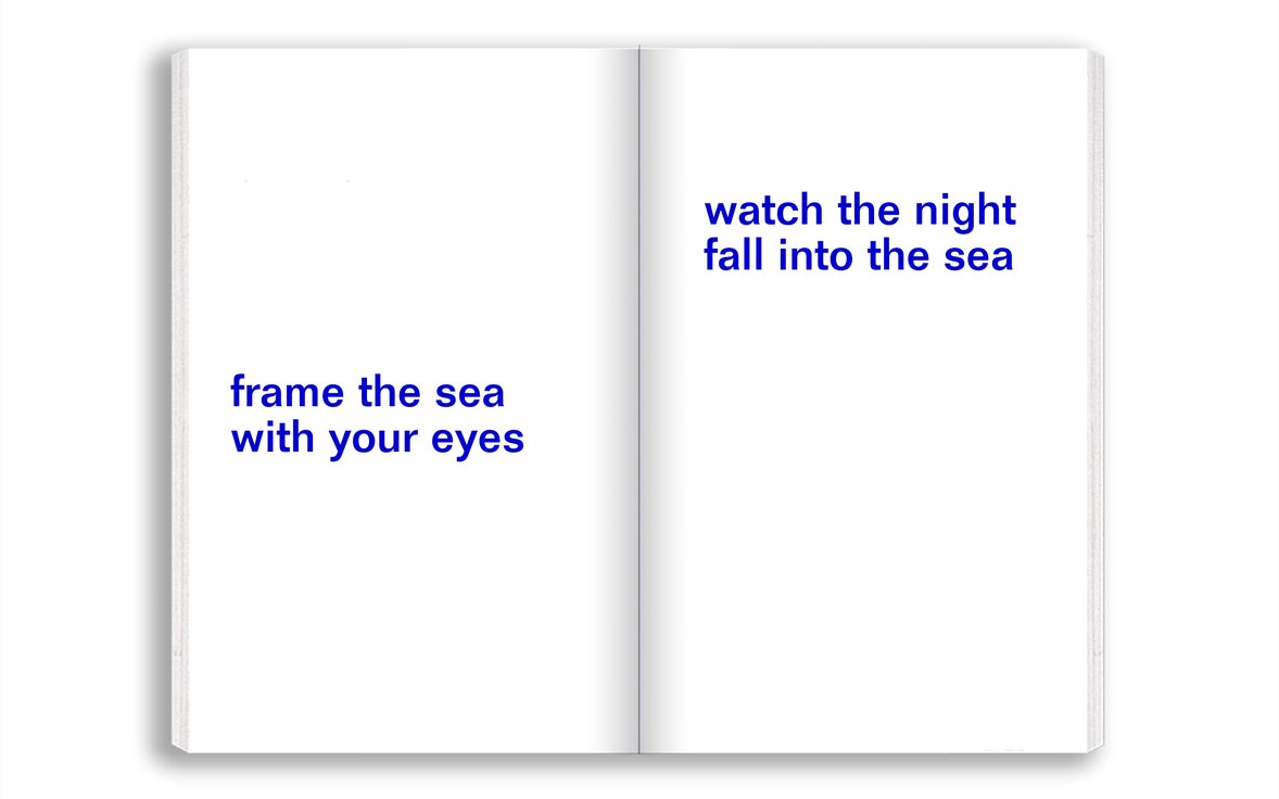 David Horvitz - Emporte la mer avec toi / Adjust the level of the sea