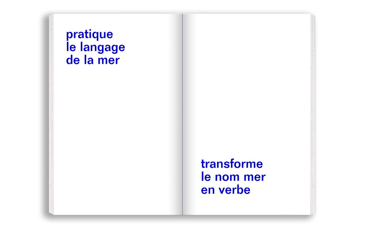 David Horvitz - Emporte la mer avec toi / Adjust the level of the sea