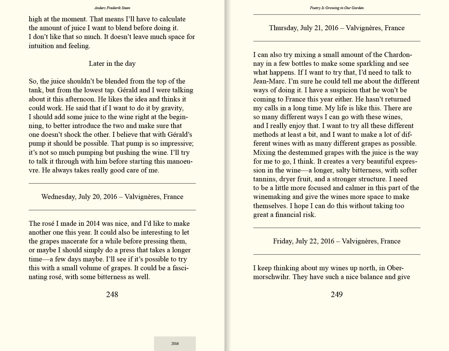 Anders Frederik Steen - Poetry Is Growing in Our Garden