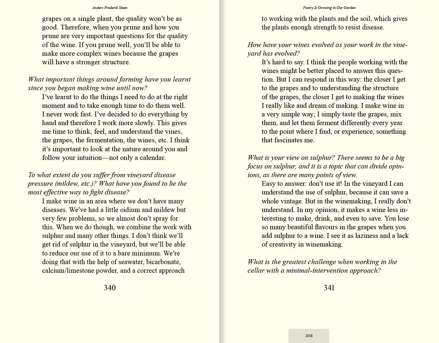 Anders Frederik Steen - Poetry Is Growing in Our Garden