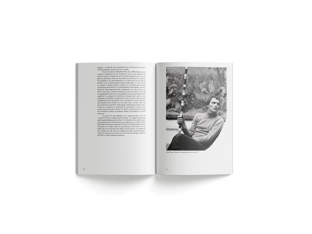 André Cadere - Lettres sur un travail
