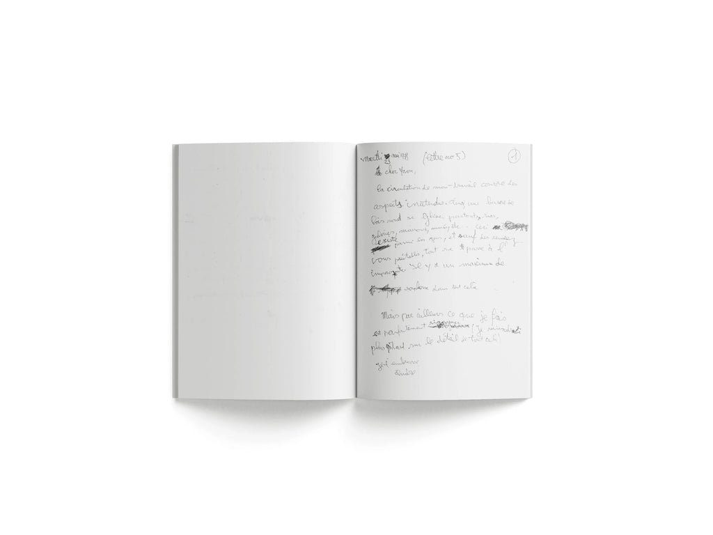 André Cadere - Lettres sur un travail