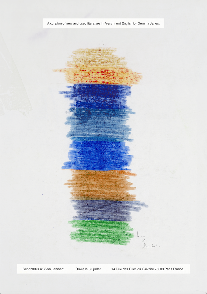 SendbOOks - A shelf at Yvon Lambert (Poster)