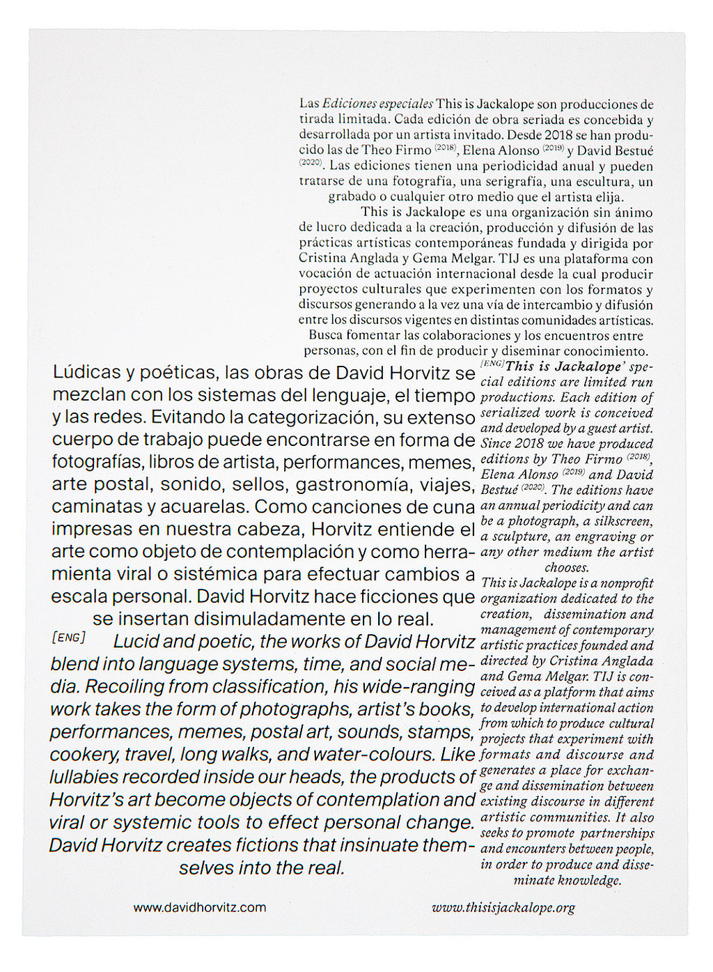 David Horvitz - Manzanares River at Night, 2021