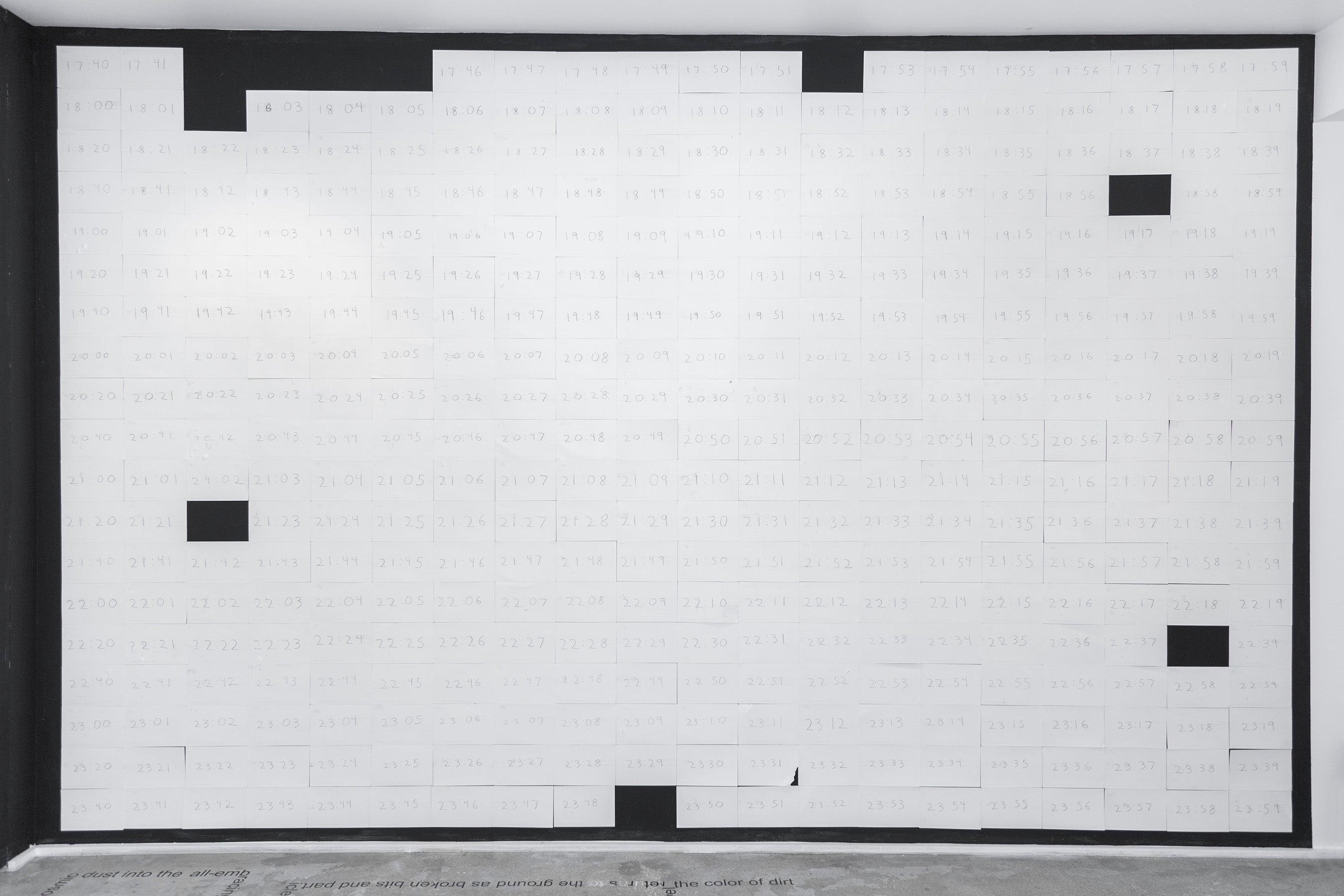 David Horvitz - Time Signal