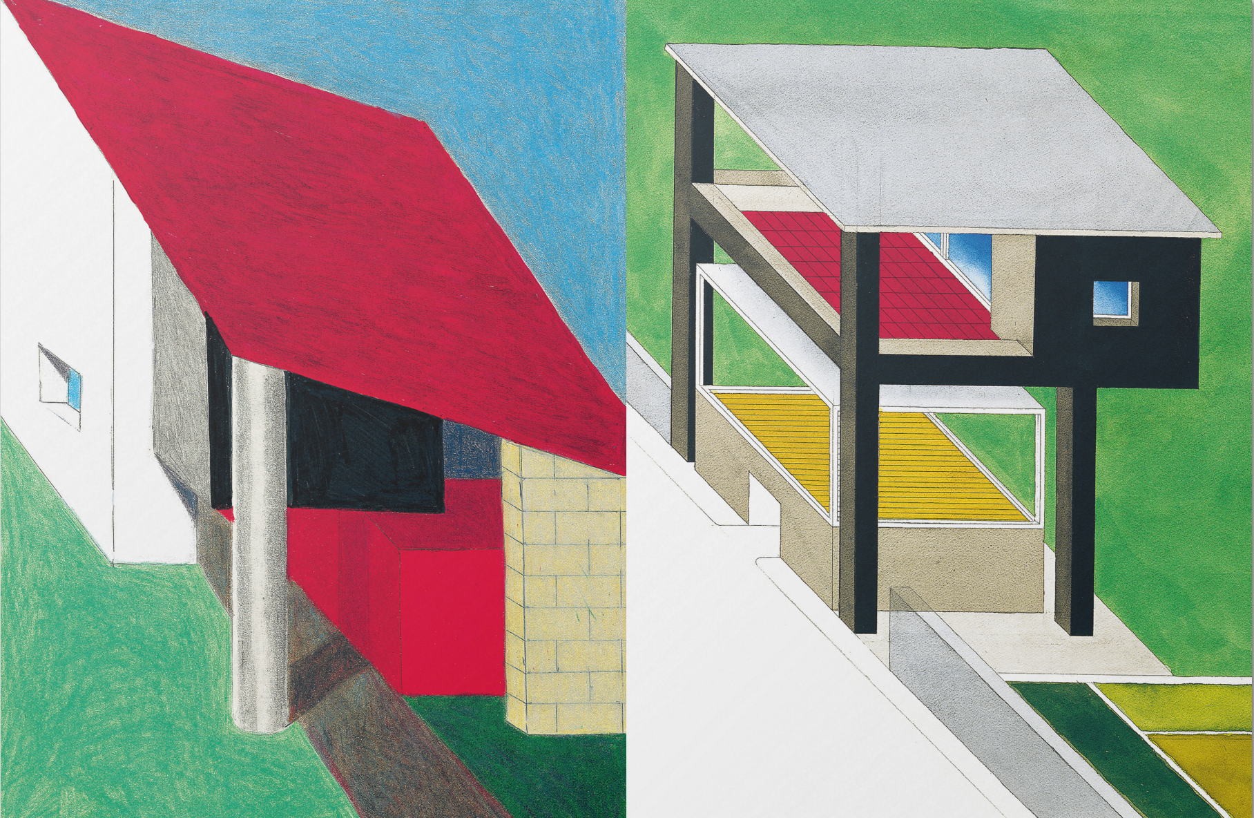 Ettore Sottsass - Architettura Attenuata