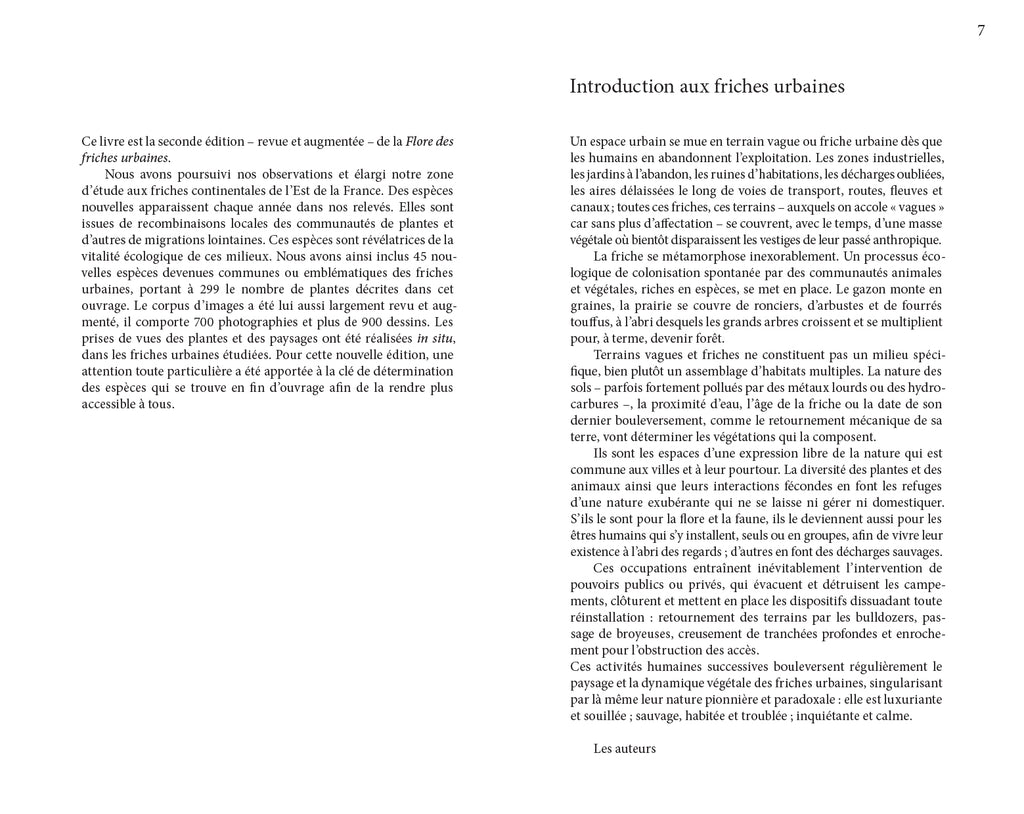 Audrey Muratet, Myr Muratet, Marie Pellaton - Flore des friches urbaines