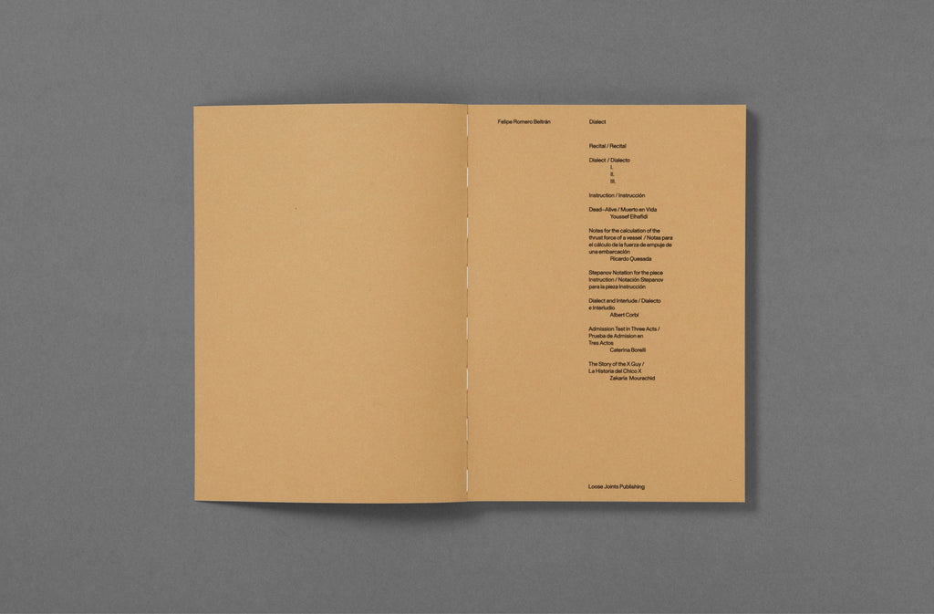 Felipe Romero Beltrán – Dialect