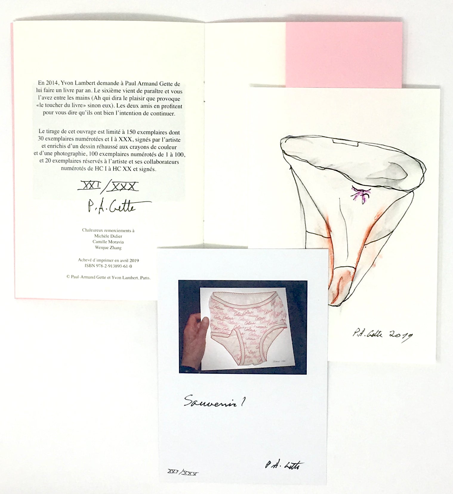 Paul-Armand Gette - Petits Linges (édition limitée)