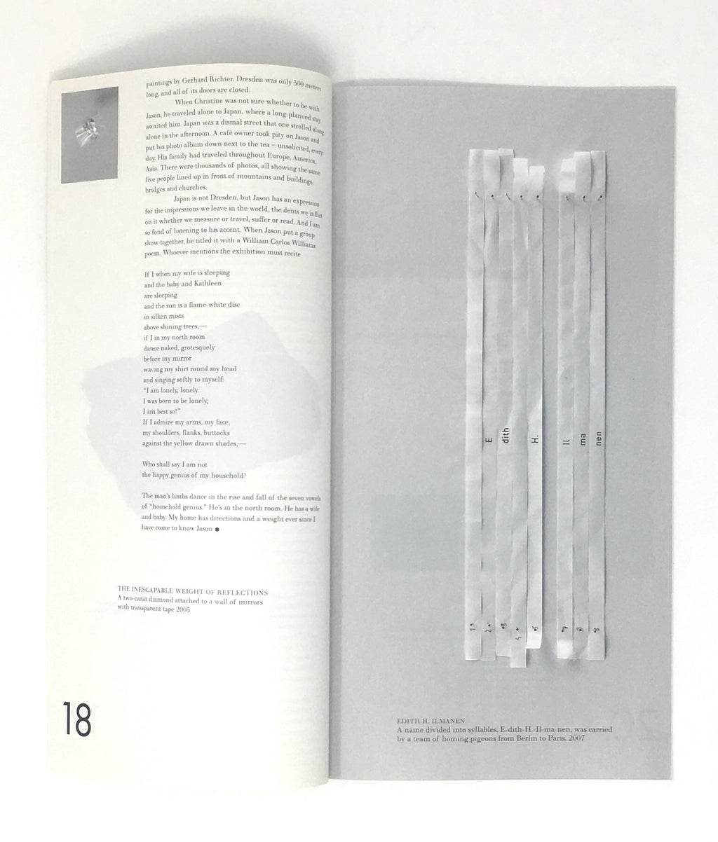 Jason Dodge (The small attic window of Pushkinallee 49)