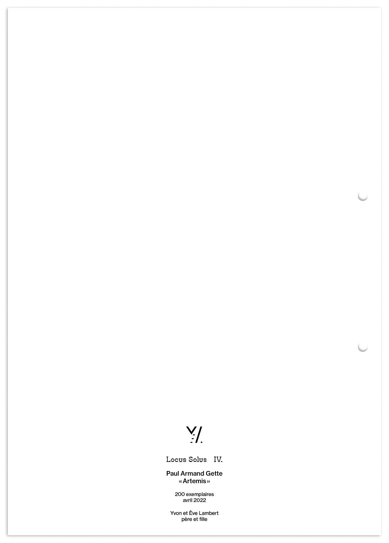 Locus Solus IV. - Paul Armand Gette