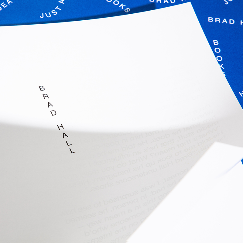 JUST AN IDEA - BRAD HALL