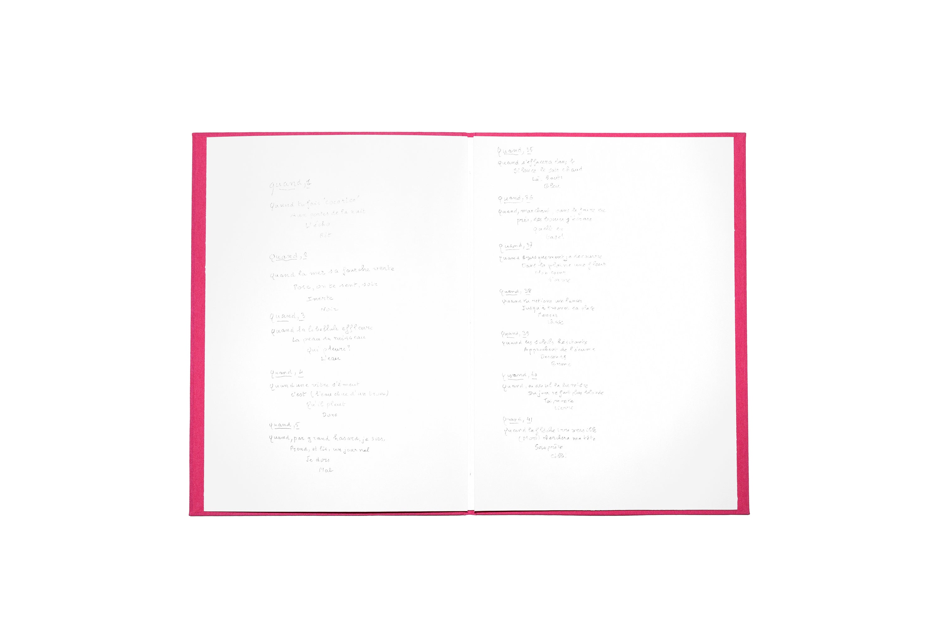 Jacques Roubaud - Quand