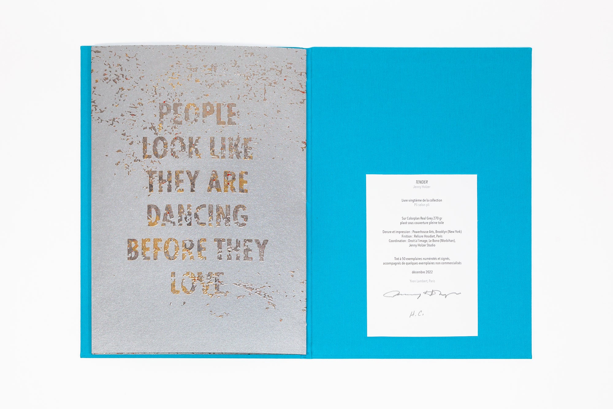 Jenny Holzer - Tender