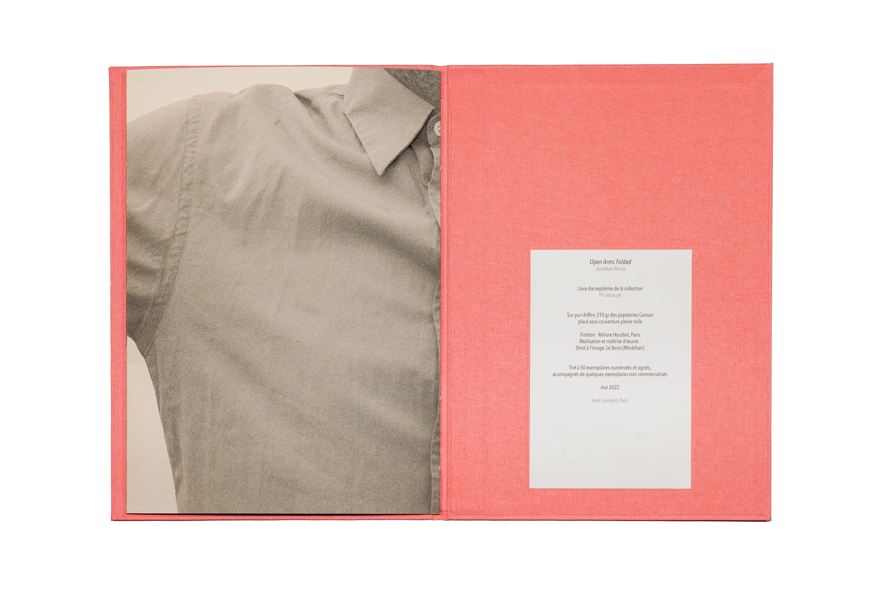 Jonathan Monk - Open Arms Folded