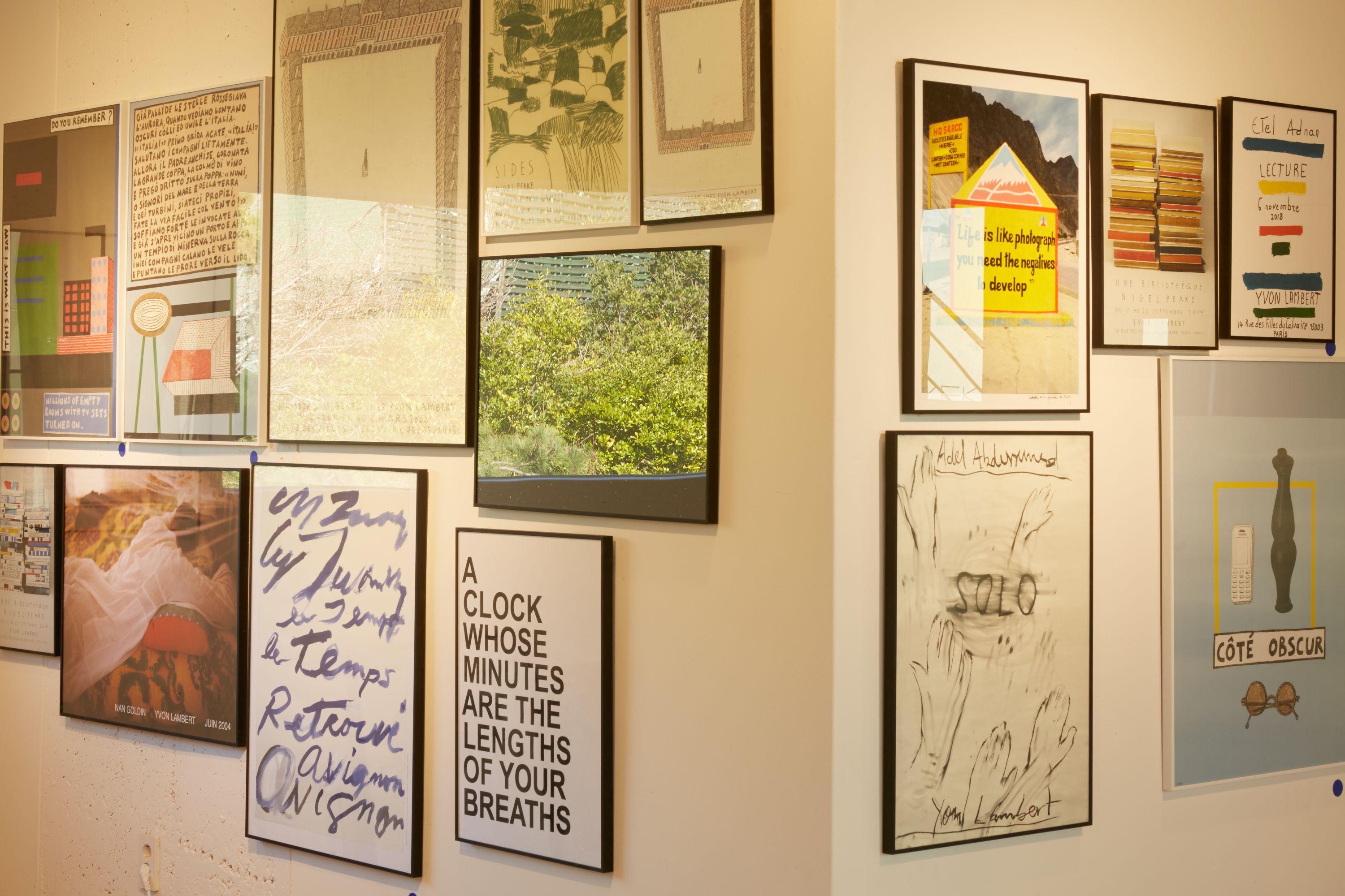 Exposition "Yvon Lambert - 50 years of books & prints.1970 - 2020" à Busan