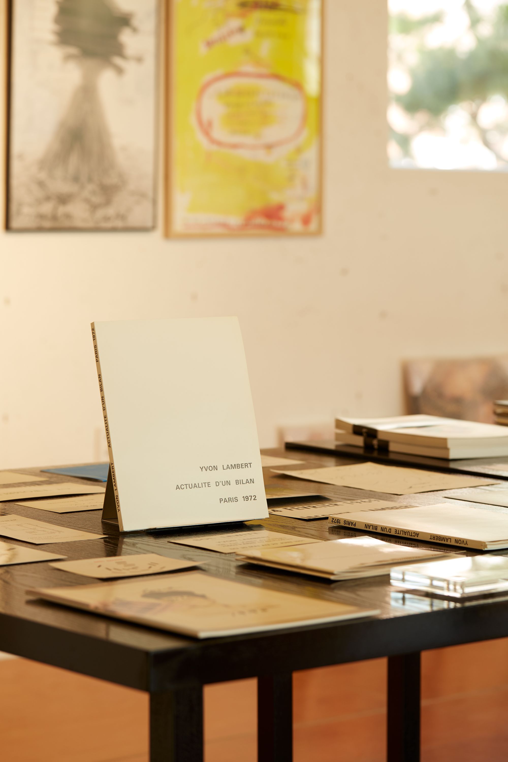 Exposition "Yvon Lambert - 50 years of books & prints.1970 - 2020" à Busan