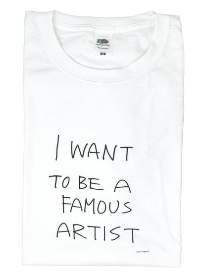 Ken Kagami - "I WANT TO BE A FAMOUS ARTIST" T-shirt