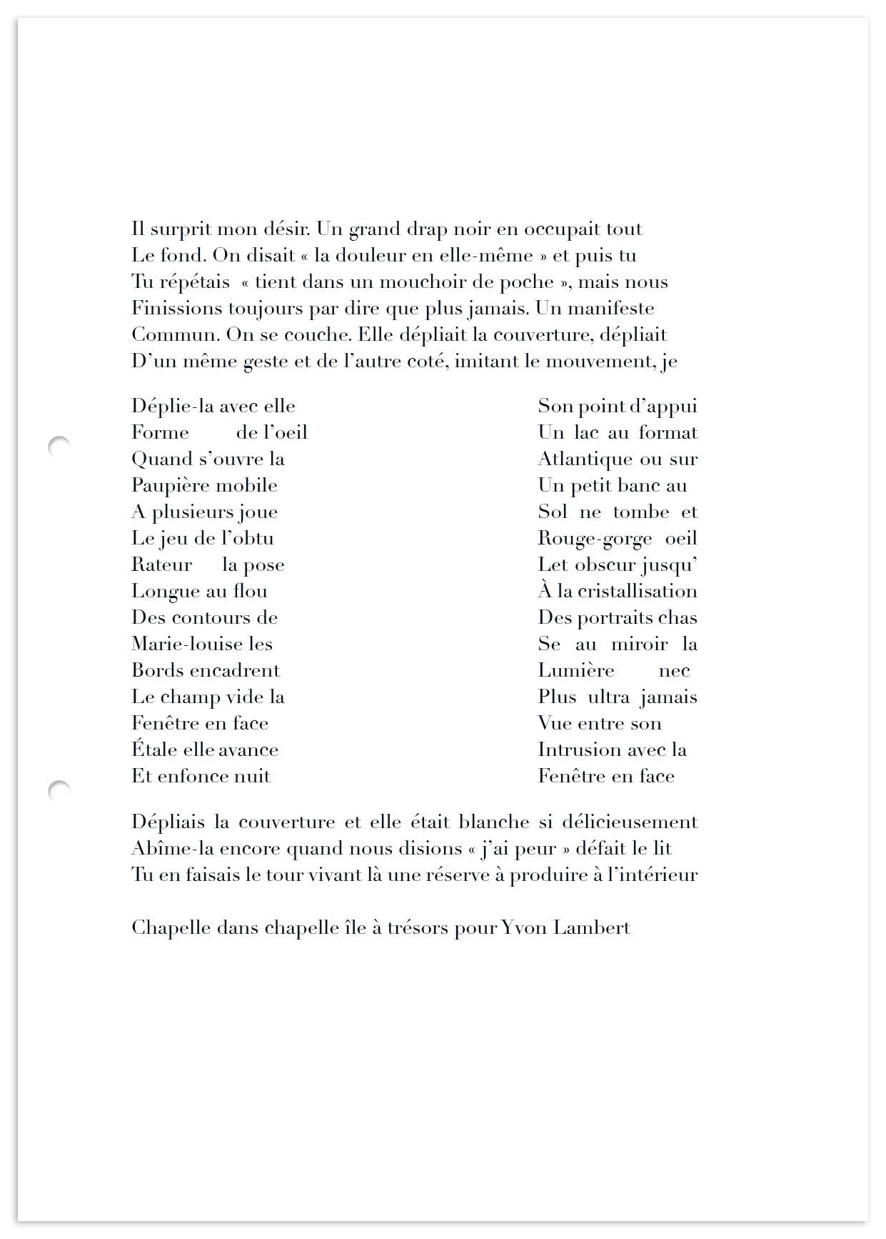 Locus Solus II. - Marie-Louise Chapelle