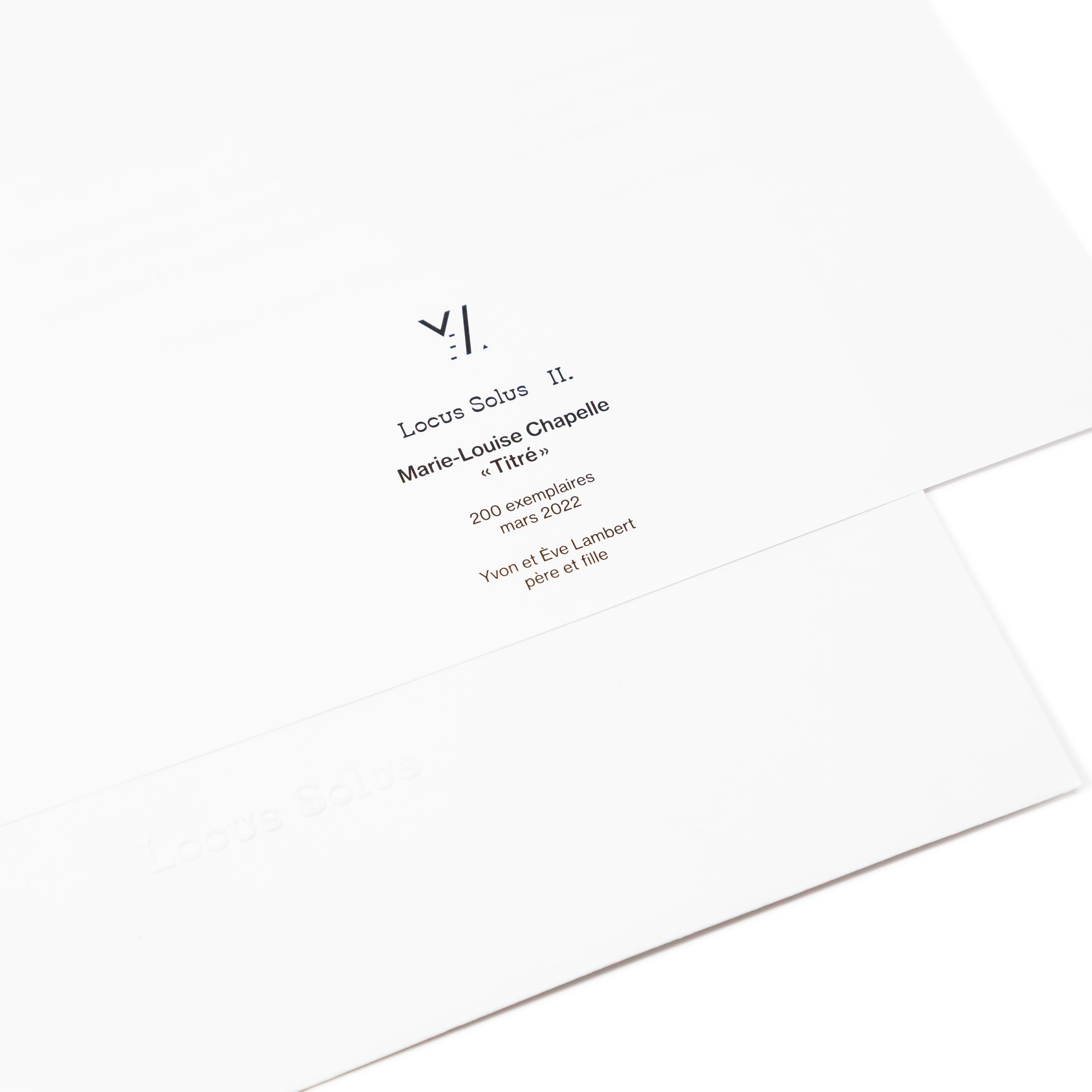 Locus Solus II. - Marie-Louise Chapelle