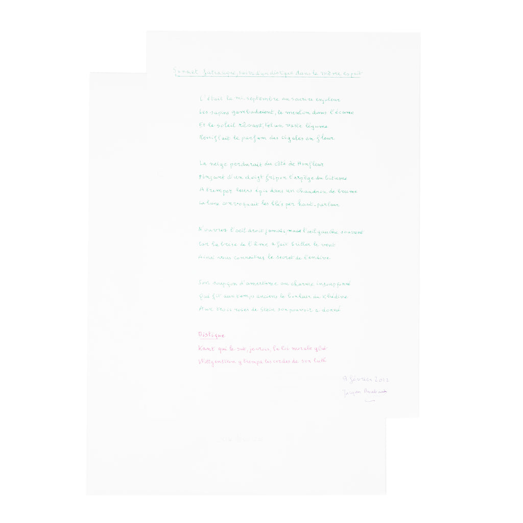 Locus Solus III. -Jacques Roubaud