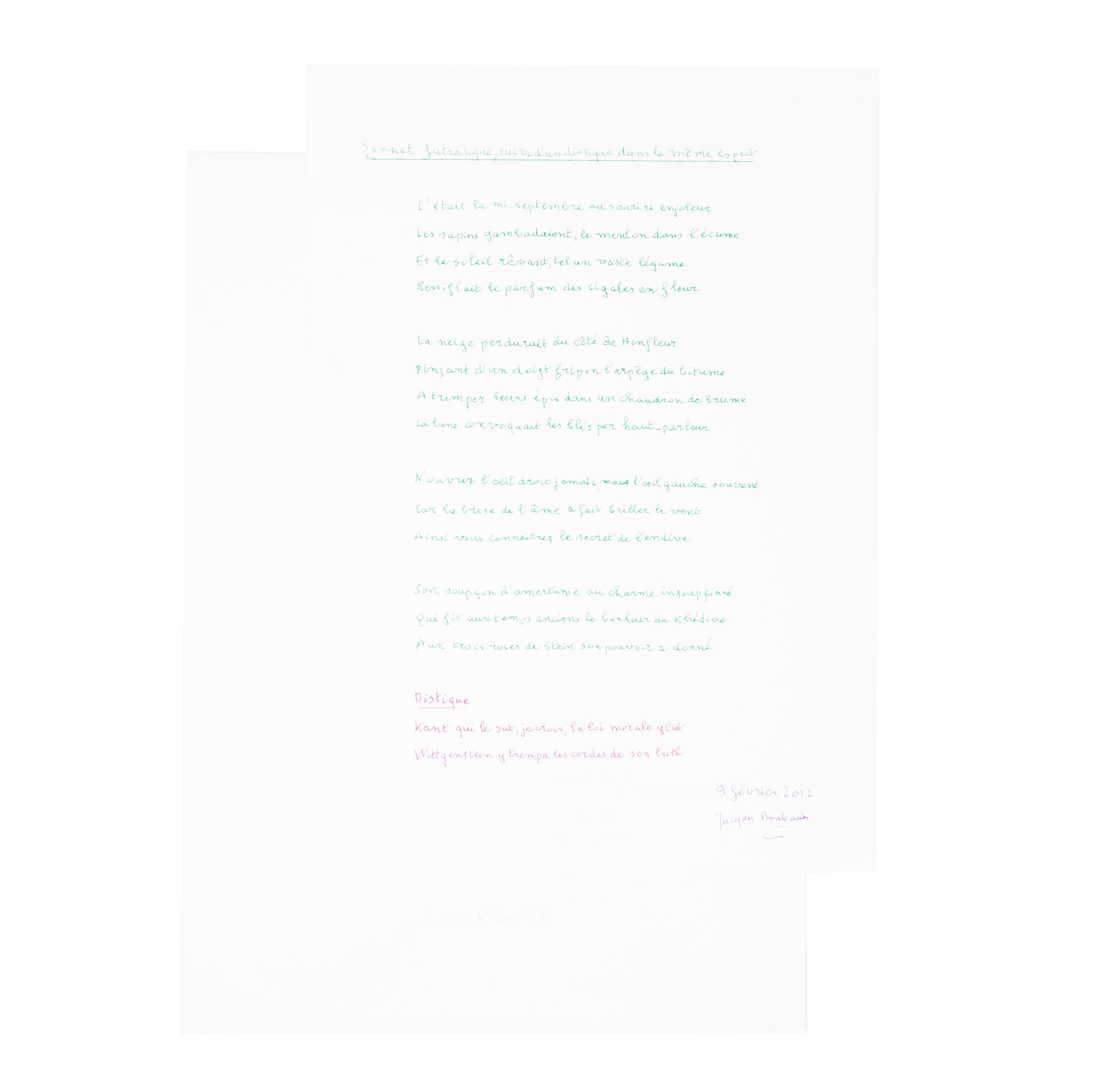 Locus Solus III. - Jacques Roubaud