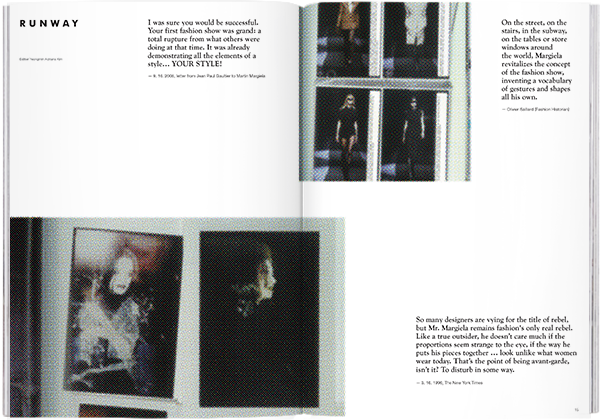 Magazine B Issue #54 : MAISON MARGIELA – Yvon Lambert Paris