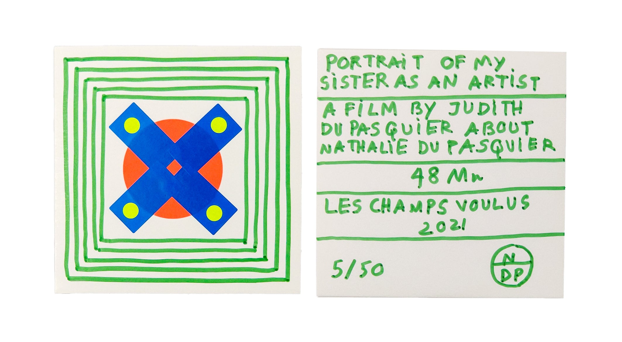 Judith Du Pasquier - Portrait of my sister as an artist (DVD)