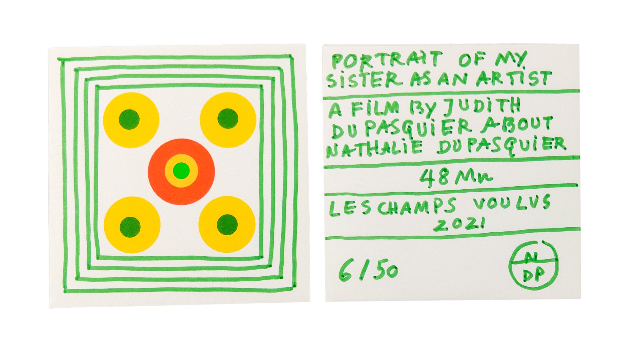 Judith Du Pasquier - Portrait of my sister as an artist (DVD)