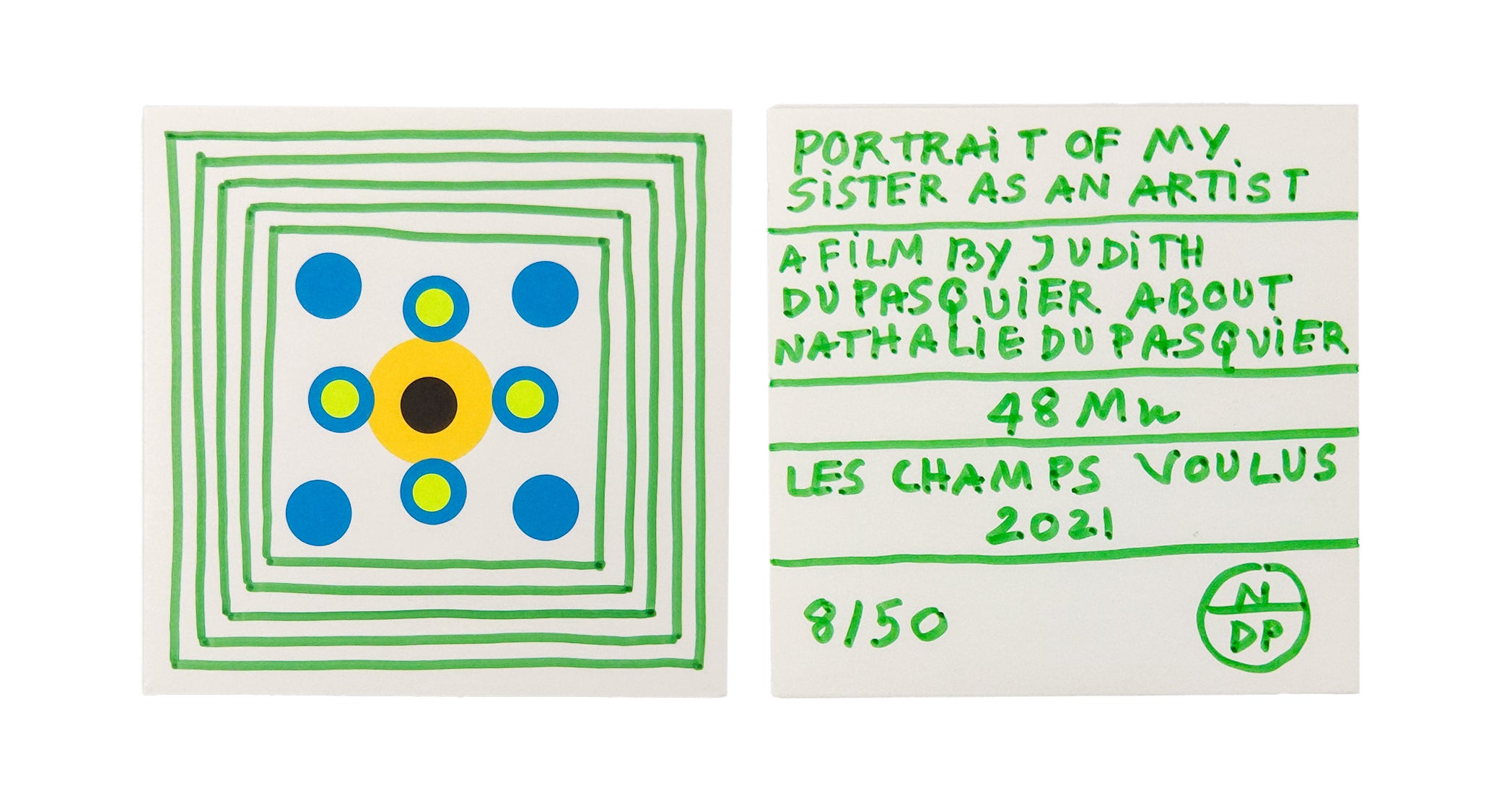 Judith Du Pasquier - Portrait of my sister as an artist (DVD)