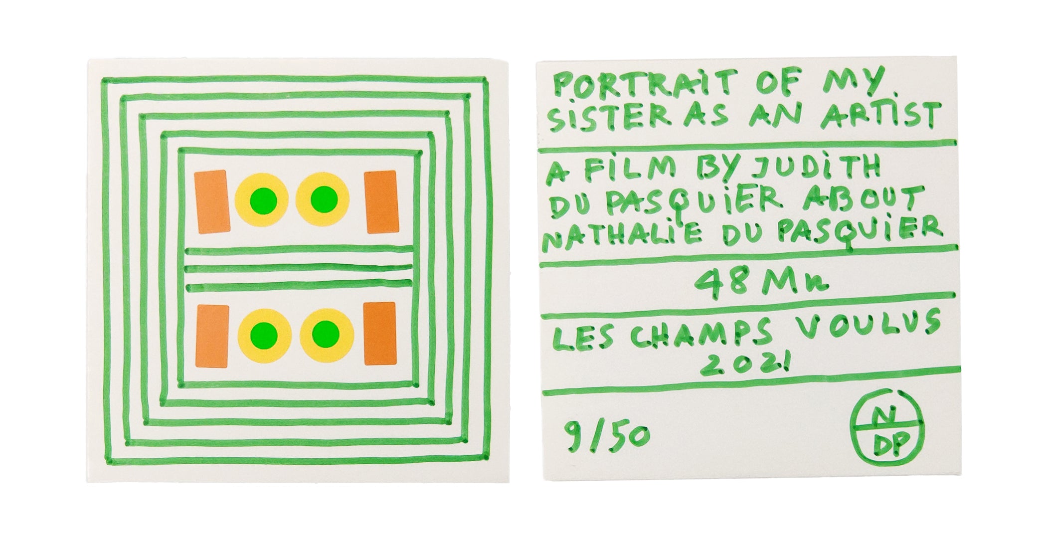 Judith Du Pasquier - Portrait of my sister as an artist (DVD)