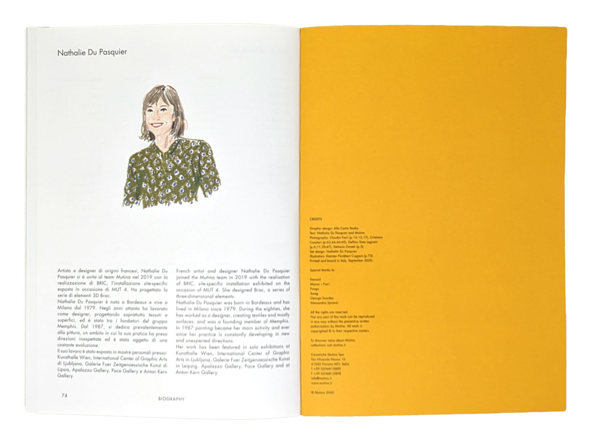 Nathalie Du Pasquier x Mutina - Mattonelle Margherita, 2020